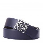 Loewe New Calf Anagram Buckle 40mm Belts Blue