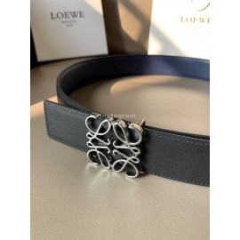 Loewe New Calf Anagram Buckle 40mm Belts Blue