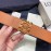 Loewe Soft Grain Calf Leather Anagram Buckle 40mm Belts Tan