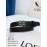 Loewe Black Litchi Calfskin 20mm Belts For Women 