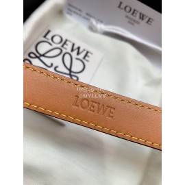 Loewe Fashion Black Calf Gold Buckle 20mm Belts