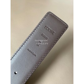 Loewe Bicolor Cowhide Black Anagram Buckle 40mm Belts