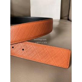 Loewe New Calf Silver Buckle 40mm Belts Orange