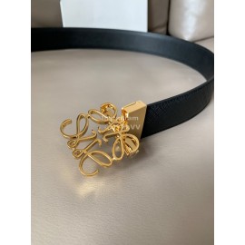 Loewe New Calf Gold Buckle 40mm Belts Black