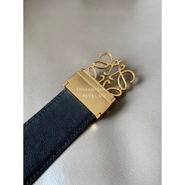 Loewe New Calf Gold Buckle 40mm Belts Black
