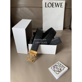 Loewe New Calf Gold Buckle 40mm Belts Black