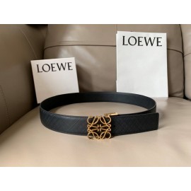 Loewe New Calf Gold Buckle 40mm Belts Black