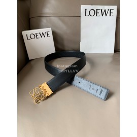 Loewe New Calf Gold Buckle 40mm Belts Black