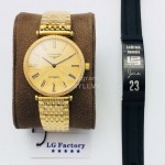 Longines Lg Factory Gold 904l Refined Steel Strap Watch