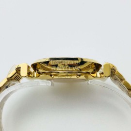 Longines Lg Factory 904l Refined Steel Strap Watch Gold