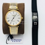 Longines Lg Factory Fashion 904l Refined Steel Strap Watch