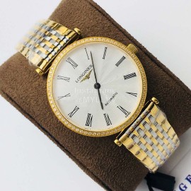 Longines Lg Factory Fashion 904l Refined Steel Strap Watch