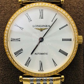 Longines Lg Factory Fashion 904l Refined Steel Strap Watch
