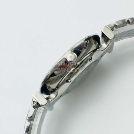 Longines Lg Factory 904l Refined Steel Strap Diamond Watch Silver