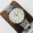 Longines Lg Factory 905l Refined Steel Strap Watch Silver