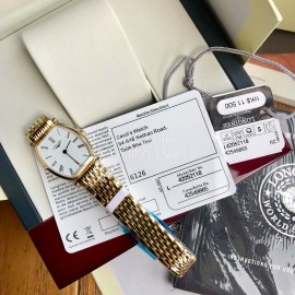 Longines Sapphire Crystal Quartz Watch For Women Gold