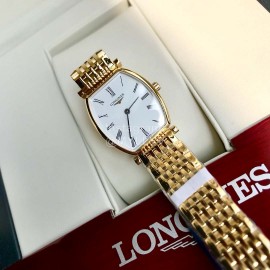 Longines Sapphire Crystal Quartz Watch For Women Gold