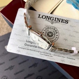 Longines Sapphire Crystal Quartz Watch For Women Silver