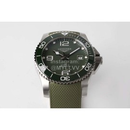 Longines 316l Refined Steel Case Watch Green