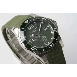 Longines 316l Refined Steel Case Watch Green