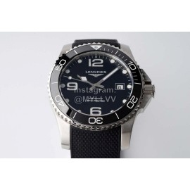 Longines 316l Refined Steel Case Watch Black