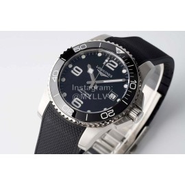 Longines 316l Refined Steel Case Watch Black
