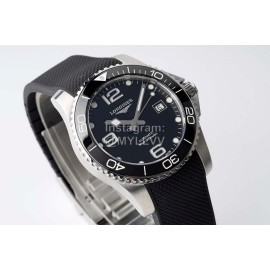 Longines 316l Refined Steel Case Watch Black