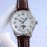 Longines Leather Strap Multifunctional Watch For Women Brown
