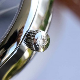 Longines Leather Strap Multifunctional Watch For Women Navy