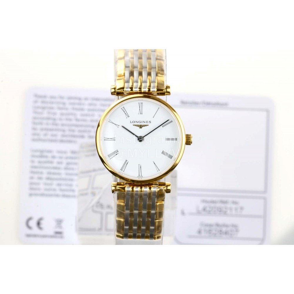 Longines Fashion Ultra Thin Roman Digital Dial Watch