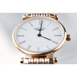 Longines Ultra Thin Dial Steel Strap Watch Silver