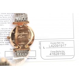 Longines Ultra Thin Dial Steel Strap Watch Silver