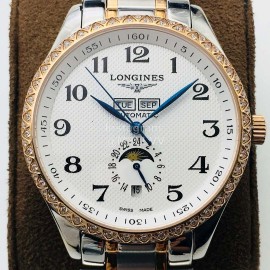 Longines Lg Factory New 316l Fine Steel Case Mechanical Watch