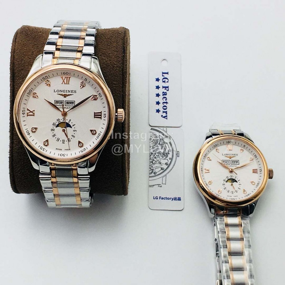 Longines Lg Factory Fashion 316l Fine Steel Case Mechanical Watch