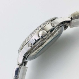 Longines Lg Factory 316l Fine Steel Case Mechanical Watch Silver