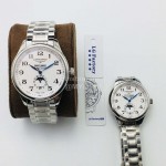 Longines Lg Factory Fashion Silver 316l Fine Steel Case Mechanical Watch