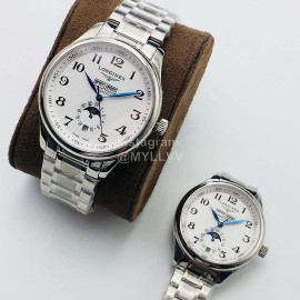 Longines Lg Factory Fashion Silver 316l Fine Steel Case Mechanical Watch