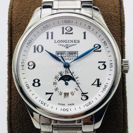 Longines Lg Factory Fashion Silver 316l Fine Steel Case Mechanical Watch