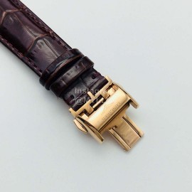 Longines Lg Factory 316l Fine Steel Case Leather Strap Watch