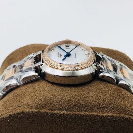 Longines Lg Factory Sapphire Glass Diamond Mechanical Watch