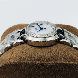 Longines Lg Factory Sapphire Glass Diamond Mechanical Watch Silver