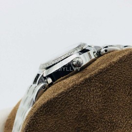 Longines Lg Factory New Sapphire Glass Mechanical Watch Silver