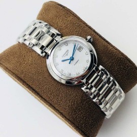 Longines Lg Factory Fashion Sapphire Glass Mechanical Watch Silver