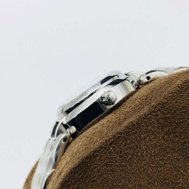 Longines Lg Factory Sapphire Glass Silver Steel Strap Mechanical Watch