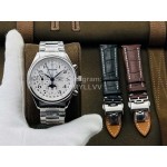 Longines Lg Factory 42mm White Dial Multifunctional Watch