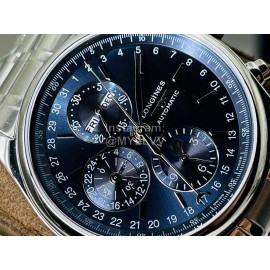 Longines Lg Factory 42mm Black Dial Multifunctional Watch