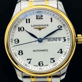 Longines Lg Factory Steel Strap Calendar Watch