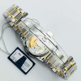 Longines Lg Factory Steel Strap Calendar Watch