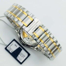 Longines Lg Factory Steel Strap Calendar Watch