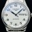 Longines Lg Factory Steel Strap Calendar Watch Silver